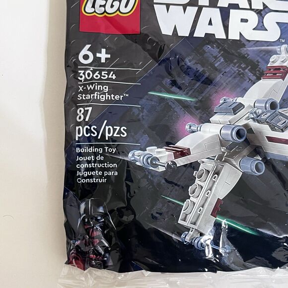 LEGO 30654 Star Wars X-Wing Starfighter 87 Pieces New/Sealed 2023 - Picture 2 of 5